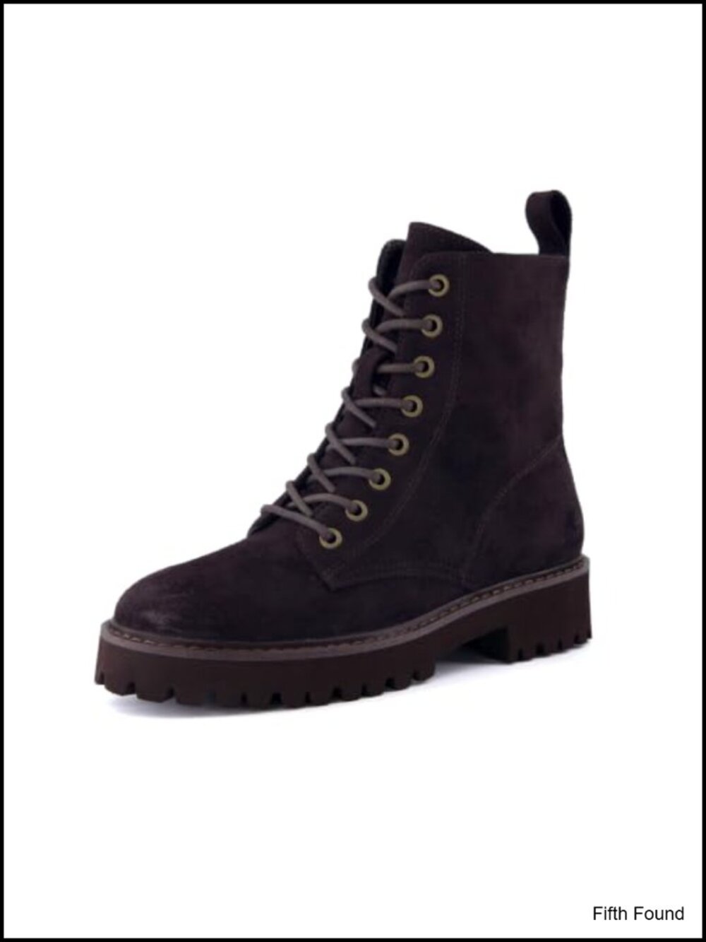 Women's Vegan Leather Combat Boots with Side Zipper